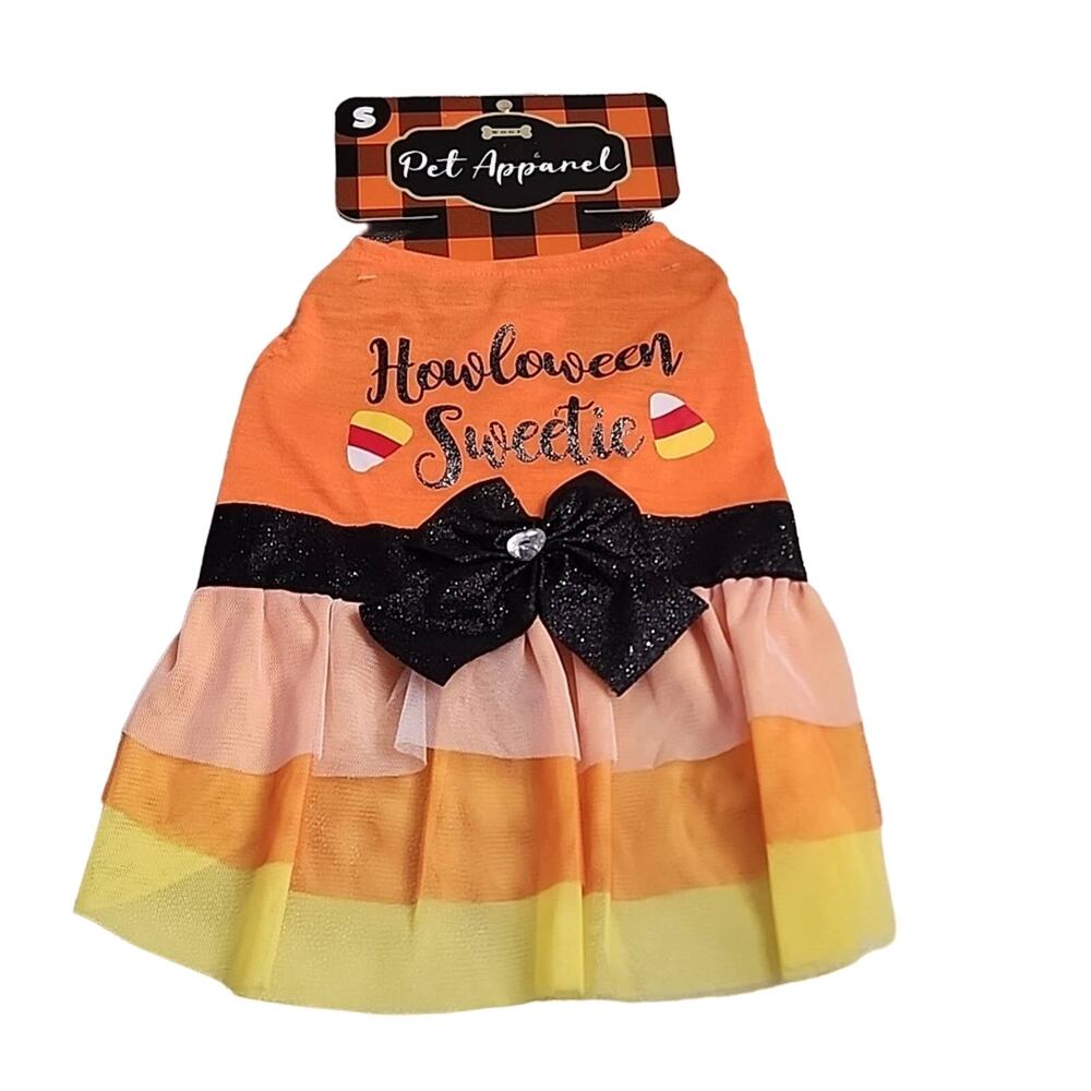 Woof Halloween Tutu-Type Dog Outfit, NWT, Small